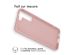 imoshion Coque Couleur Samsung Galaxy S22 - Dusty Pink