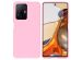 imoshion Coque Couleur Xiaomi 11T (Pro) - Rose