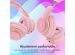 imoshion Casque pour enfants Bluetooth LED - Casque sans fil + Câble AUX - Rose