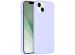 Accezz Coque Liquid Silicone iPhone 14 Plus - Violet