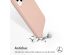 Accezz Coque Liquid Silicone iPhone 14 Plus - Rose