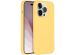 Accezz Coque Liquid Silicone avec MagSafe iPhone 14 Pro - Jaune