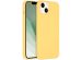 Accezz Coque Liquid Silicone avec MagSafe iPhone 14 Plus - Jaune