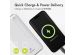 imoshion Batterie externe - 27.000 mAh - Quick Charge et Power Delivery - Blanc