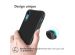 imoshion Rugged Hybrid Carbon Case iPhone Xr - Black