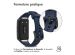 imoshion Bracelet en silicone Huawei Band 6 / Honor Band 6 - Bleu foncé