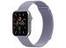 imoshion Bracelet magnétique milanais Apple Watch Series 1-9 / SE - 38/40/41 mm / Series 10 - 42 mm - Taille S - Violet