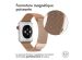 imoshion Bracelet magnétique milanais Apple Watch Series 1-9 / SE - 38/40/41 mm / Series 10 - 42 mm - Taille S - Rose Dorée