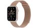 imoshion Bracelet magnétique milanais Apple Watch Series 1-9 / SE - 38/40/41 mm / Series 10 - 42 mm - Taille S - Rose Dorée