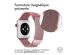 imoshion Bracelet magnétique milanais Apple Watch Series 1-9 / SE - 38/40/41 mm / Series 10 - 42 mm - Taille S - Rose