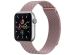 iMoshion Bracelet magnétique milanais Apple Watch Series 1-9 / SE - 38/40/41 mm - Taille S - Rose