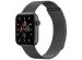 imoshion Bracelet magnétique milanais Apple Watch Series 1-9 / SE - 38/40/41 mm / Series 10 - 42 mm - Taille S - Noir