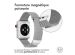 imoshion Bracelet magnétique milanais Apple Watch Series 1-9 / SE - 38/40/41 mm / Series 10 - 42 mm - Taille M - Argent