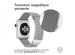 imoshion Bracelet magnétique milanais Apple Watch Series 1-10 / SE / Ultra (2) - 42/44/45/46/49 mm - Taille S - Argent