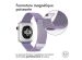 imoshion Bracelet magnétique milanais Apple Watch Series 1-10 / SE / Ultra (2) - 42/44/45/46/49 mm - Taille M - Violet