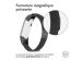 imoshion Bracelet magnétique milanais Fitbit Alta (HR) - Taille S - Noir