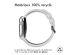 imoshion ﻿Boucle de bracelet de sport en silicone Apple Watch Series 1-9 / SE - 38/40/41 mm / Series 10 - 42 mm - Blanc / Noir