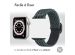 imoshion Bande élastique en nylon Apple Watch Series 1-9 / SE - 38/40/41 mm / Series 10 - 42 mm - Gris foncé