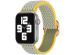 imoshion Bande élastique en nylon Apple Watch Series 1-9 / SE - 38/40/41 mm / Series 10 - 42 mm - ﻿Vert clair