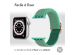 imoshion Bande élastique en nylon Apple Watch Series 1-9 / SE - 38/40/41 mm / Series 10 - 42 mm - Turquoise