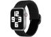 imoshion Bande élastique en nylon Apple Watch Series 1-9 / SE - 38/40/41 mm / Series 10 - 42 mm - Noir