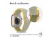 imoshion Bande élastique en nylon Apple Watch Series 1-10 / SE / Ultra (2) - 42/44/45/46/49 mm - ﻿Vert clair