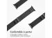 imoshion Bracelet en acier Apple Watch Series 1-9 / SE - 38/40/41 mm / Series 10 - 42 mm - Noir