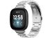 imoshion Bracelet en acier le Fitbit Versa 4 / 3 / Sense (2) - Argent