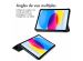 imoshion Coque tablette Trifold iPad 10 (2022) 10.9 pouces - Noir