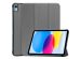 imoshion Coque tablette Trifold iPad 10 (2022) 10.9 pouces - Gris