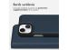Accezz Étui de téléphone portefeuille en cuir de qualité supérieure 2 en 1 iPhone 14 - Bleu foncé