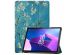 iMoshion Coque tablette Design Trifold Lenovo Tab M10 Plus (3rd gen) - Green Plant