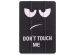 imoshion Coque tablette Design Trifold Lenovo Tab M10 Plus (3rd gen) - Don't touch