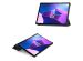 imoshion Coque tablette Design Trifold Lenovo Tab M10 Plus (3rd gen) - Don't touch