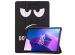 imoshion Coque tablette Design Trifold Lenovo Tab M10 Plus (3rd gen) - Don't touch