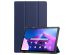 imoshion Coque tablette Trifold Lenovo Tab M10 Plus (3rd gen) - Bleu foncé