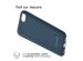 iMoshion Coque Couleur iPhone SE (2022 / 2020) / 8 / 7 - Bleu foncé