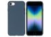 imoshion Coque Couleur iPhone SE (2022 / 2020) / 8 / 7 - Bleu foncé