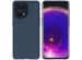 imoshion Coque Couleur Oppo Find X5 5G - Bleu foncé