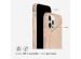 Selencia Aurora Coque Fashion iPhone 12 (Pro) - ﻿Coque durable - 100 % recyclée - Earth Leaf Beige