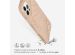 Selencia Aurora Coque Fashion iPhone 12 (Pro) - ﻿Coque durable - 100 % recyclée - Earth Leaf Beige