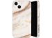 Selencia Aurora Coque Fashion iPhone 13 - ﻿Coque durable - 100 % recyclée - Marbre Blanc