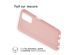 imoshion Coque Couleur Samsung Galaxy A13 (4G) - Dusty Pink