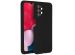 Accezz Coque Liquid Silicone Samsung Galaxy A13 (4G) - Noir