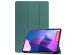 imoshion Coque tablette Trifold Lenovo Tab P12 Pro - Vert foncé