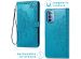 iMoshion Etui de téléphone portefeuille Mandala Motorola Moto G31 / G41 - Turquoise