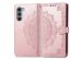 imoshion Etui de téléphone portefeuille Mandala Motorola Moto G200 - Rose Dorée