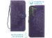 imoshion Etui de téléphone portefeuille Mandala Samsung Galaxy S22 - Violet