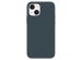 Valenta Coque en cuir Luxe iPhone 13 Mini - Bleu