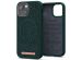 Njorð Collections Coque Salmon Leather MagSafe iPhone 13 Mini - Dark Green